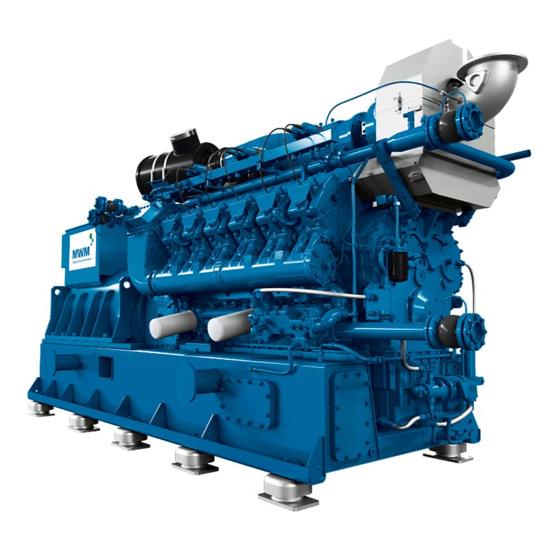 ژنراتور گازسوز MWM آلمان 1 مگاوات مدل TCG 2020 V12