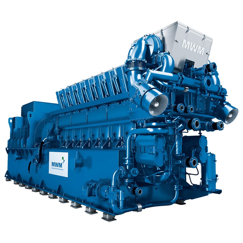 ژنراتور گازسوز MWM آلمان 4300 کیلووات مدل TCG 2032 V16
