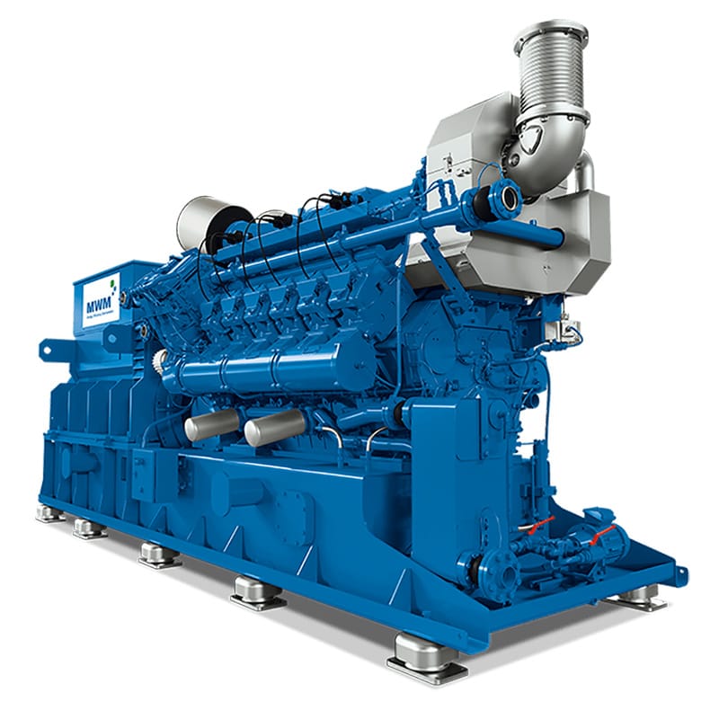 ژنراتور گازسوز MWM آلمان 1380 کیلووات مدل TCG 3020 V12